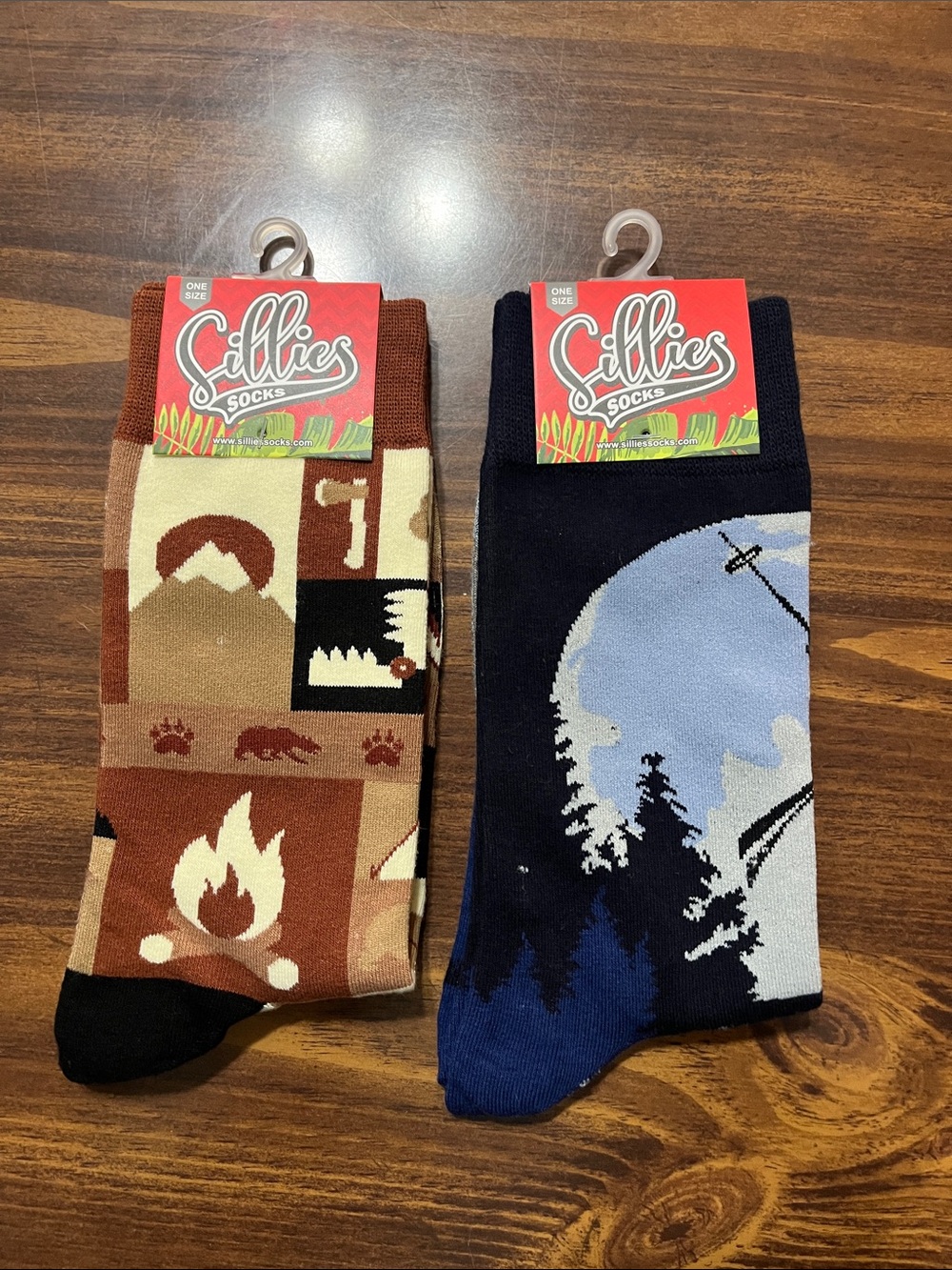 NWT Sillies Socks - 2 pair One Size